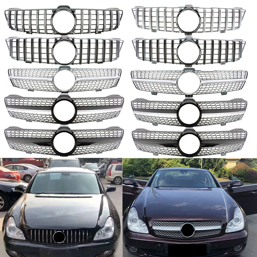 Front Racing Facelift Radiator Grilles For Mercedes Benz W219 C219 CLS Class CLS320 CLS350 CLS500 CLS55AMG 2005-2007/2008-2010
Front Racing Facelift Radiator Grilles For Mercedes Benz W219 C219 CLS Class CLS320 CLS350 CLS500 CLS55AMG 2005-2007/2008-2010