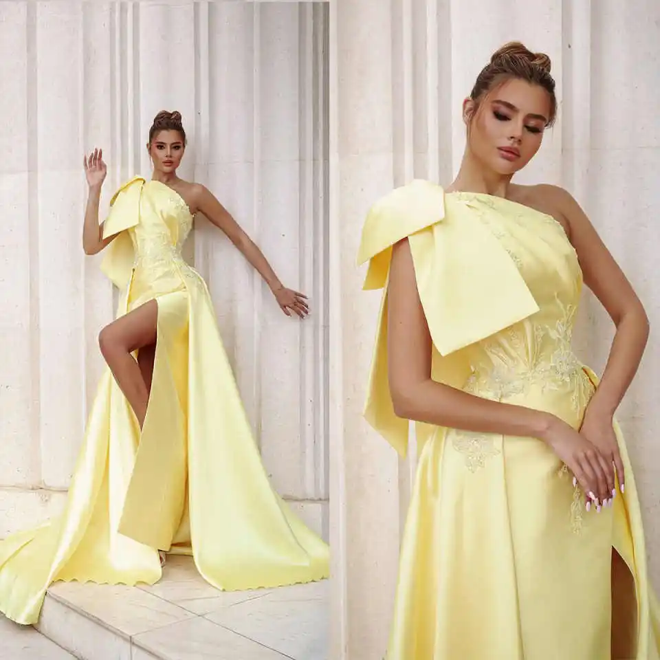 Классическое платье для выпускного вечера на одно плечо с открытой спиной Русалка с боковым высоким разрезом Вечернее платье Vestido De Novia по индивидуальному заказу
Классическое платье для выпускного вечера на одно плечо с открытой спиной Русалка с боковым высоким разрезом Вечернее платье Vestido De Novia по индивидуальному заказу