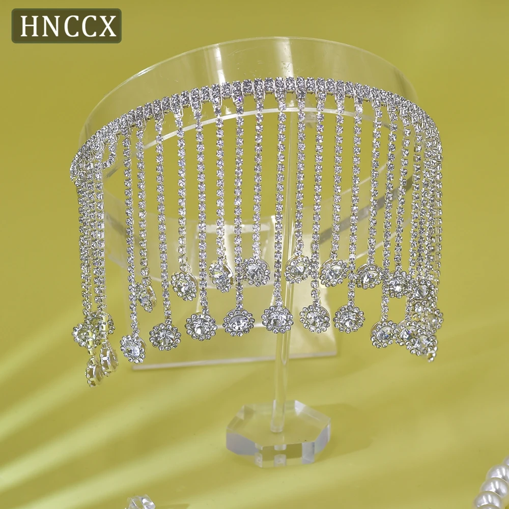 HNCCX Fashion Rhinestone Chain Head Wedding For Bridal Beautiful Hairstyles Crystal Hair Accessories Gifts CP558
HNCCX Fashion Rhinestone Chain Head Wedding For Bridal Beautiful Hairstyles Crystal Hair Accessories Gifts CP558
