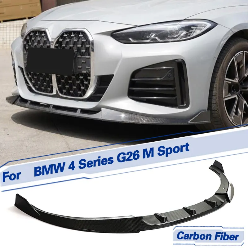 Car Front Bumper Lip Spoiler Carbon Fiber for BMW 4 Series G26 M Sport Gran Coupe 4-Door 2021-2023 Front Lip Chin Apron Body Kit
Car Front Bumper Lip Spoiler Carbon Fiber for BMW 4 Series G26 M Sport Gran Coupe 4-Door 2021-2023 Front Lip Chin Apron Body Kit