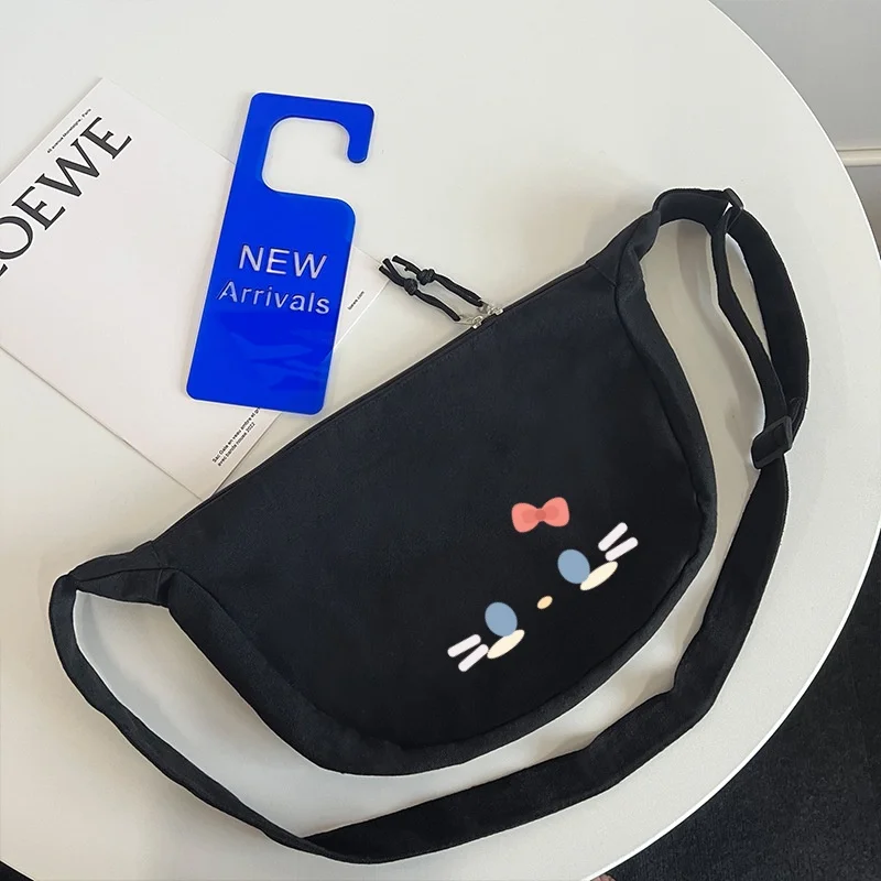 Hello Kitty Shoulder Bag Cartoon Canvas Large Capacity Women Fashion Versatile Handheld Crossbody Bag kawaii Girl Gift Wholesale
Hello Kitty Shoulder Bag Cartoon Canvas Large Capacity Women Fashion Versatile Handheld Crossbody Bag kawaii Girl Gift Wholesale