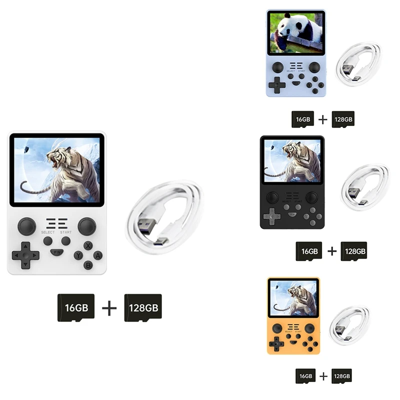 RGB20S Retro Game Console Durable 16G+128G 3.5 Inch IPS Screen Open Source System (Blue)
RGB20S Retro Game Console Durable 16G+128G 3.5 Inch IPS Screen Open Source System (Blue)