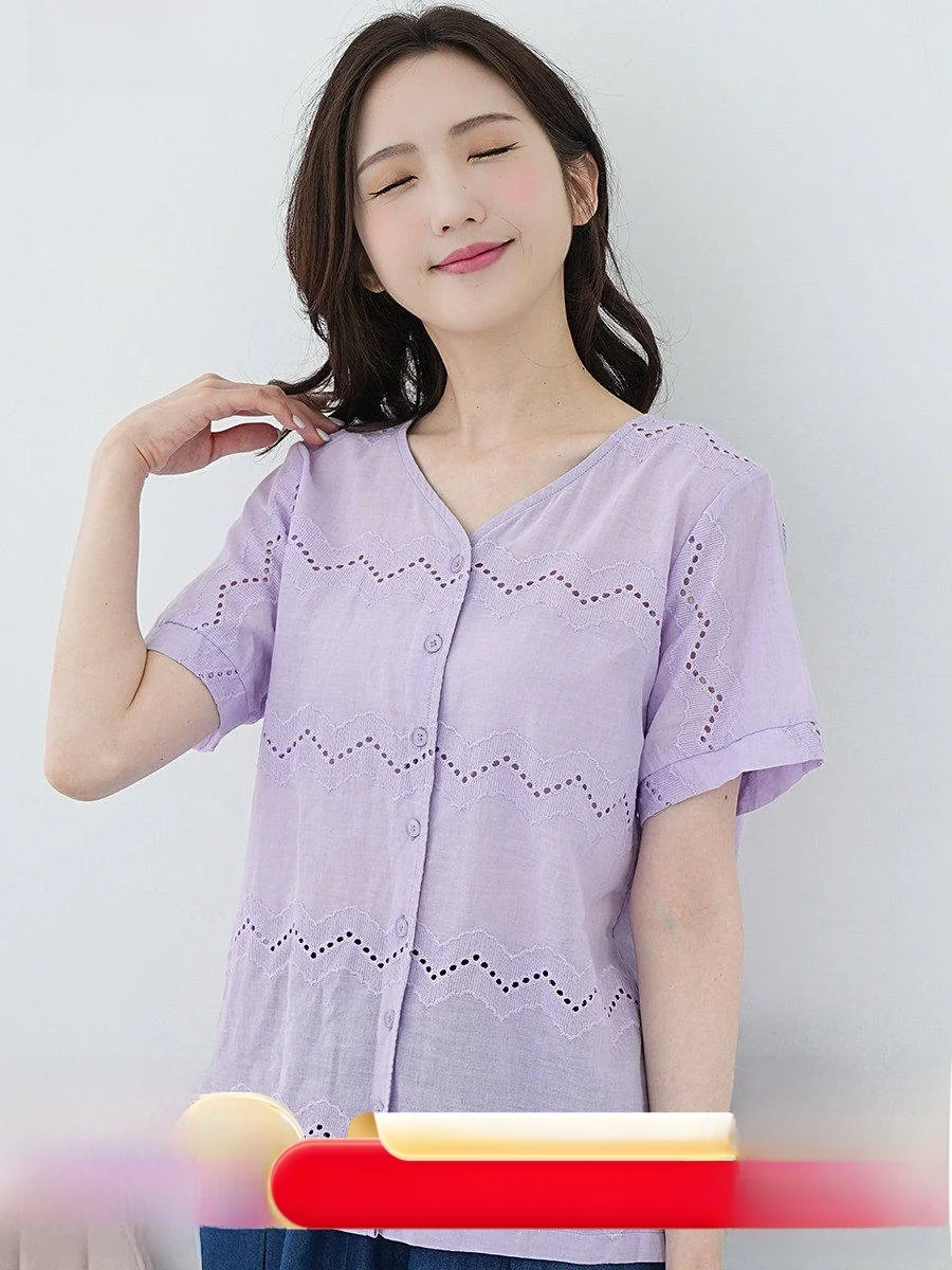 Aiyiqige 2026 New plus Size Women's Summer Cotton Linen Short Sleeve V-Neck Lace Open Cardigan for Plump Sister Commute Style
Aiyiqige 2026 New plus Size Women's Summer Cotton Linen Short Sleeve V-Neck Lace Open Cardigan for Plump Sister Commute Style