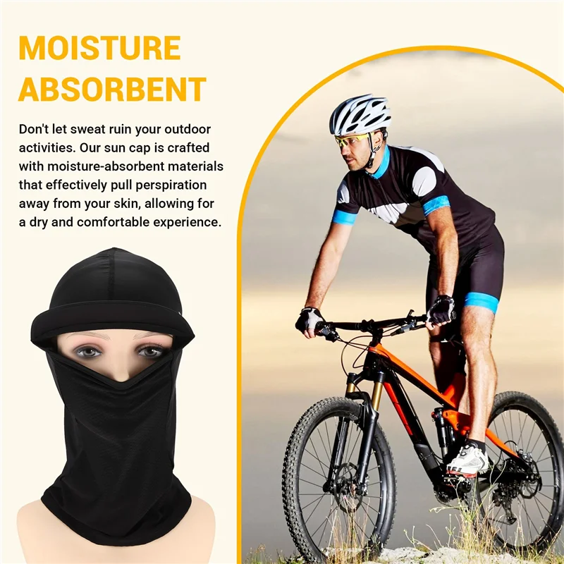 FSTE-2PCS Открытая солнцезащитная кепка для защиты шеи, дышащая, прохладная, устойчивая к морщинам, впитывающая влагу и быстросохнущая, черная
FSTE-2PCS Открытая солнцезащитная кепка для защиты шеи, дышащая, прохладная, устойчивая к морщинам, впитывающая влагу и быстросохнущая, черная