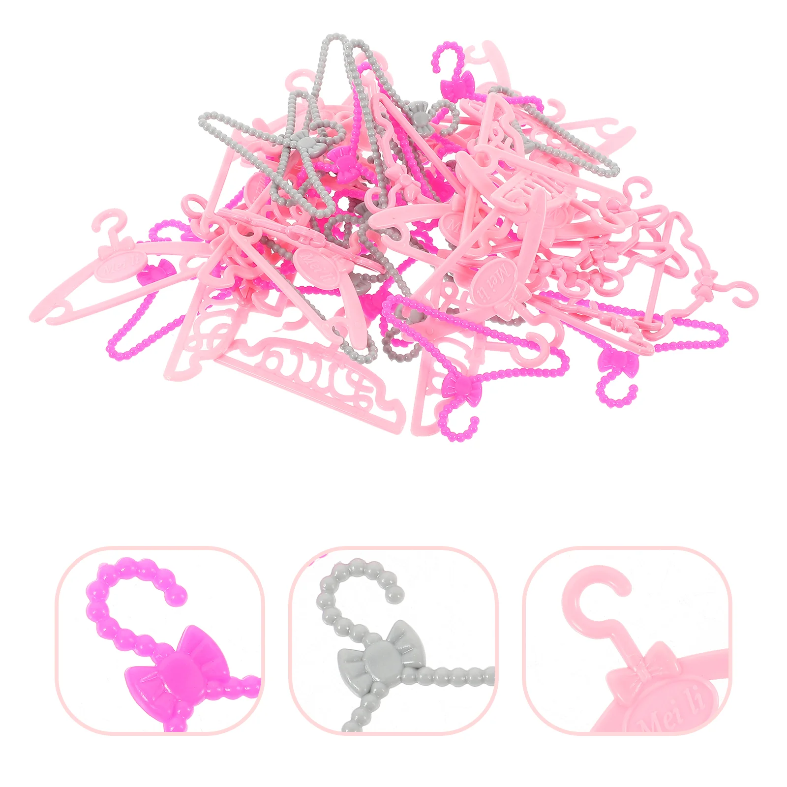 50 Pcs Hanger Coat Rack Dress Holding Plastic Clothes Support Organizer Small Dolls Hangers
50 Pcs Hanger Coat Rack Dress Holding Plastic Clothes Support Organizer Small Dolls Hangers