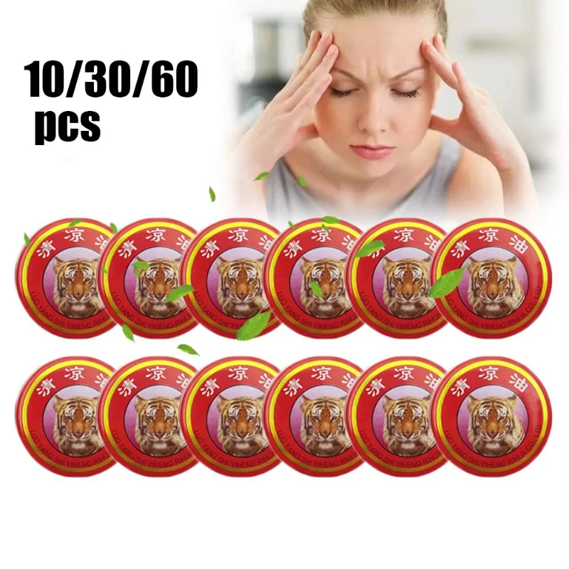 10/30/60pcs Tiger Essential Balm Balsamo Tigre Balm Plaster Tiger Essential Oils Mosquito Elimination Headache Cold Dizziness
10/30/60pcs Tiger Essential Balm Balsamo Tigre Balm Plaster Tiger Essential Oils Mosquito Elimination Headache Cold Dizziness