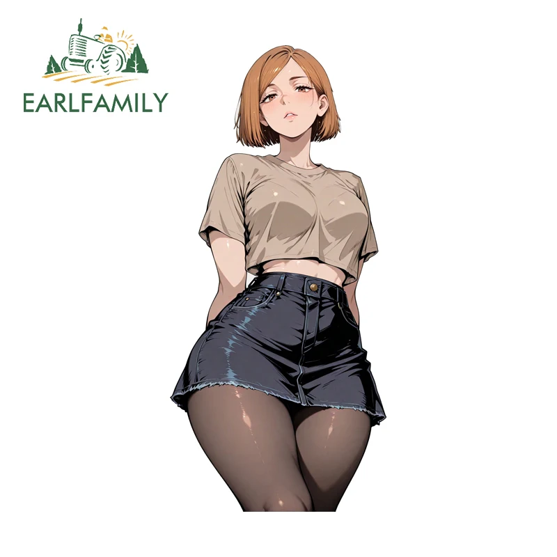 EARLFAMILY Kugisaki Nobara Car Stickers And Decals Cool JDM Decals Occlusion Scratch Waterproof Tumbler Storage Flask Host
EARLFAMILY Kugisaki Nobara Car Stickers And Decals Cool JDM Decals Occlusion Scratch Waterproof Tumbler Storage Flask Host