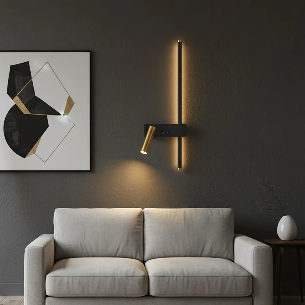 Modern LED Wall Lamp with Reading Spotlight for Living Room Sofa Bedroom Background Bedside Wall Light Bedside Lighting Fixture
Modern LED Wall Lamp with Reading Spotlight for Living Room Sofa Bedroom Background Bedside Wall Light Bedside Lighting Fixture
