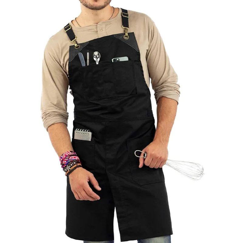 Customizable Logo Canvas Apron For Men Women Commercial Kitchen Use Restaurant Barista Baking Home Cooking
Customizable Logo Canvas Apron For Men Women Commercial Kitchen Use Restaurant Barista Baking Home Cooking