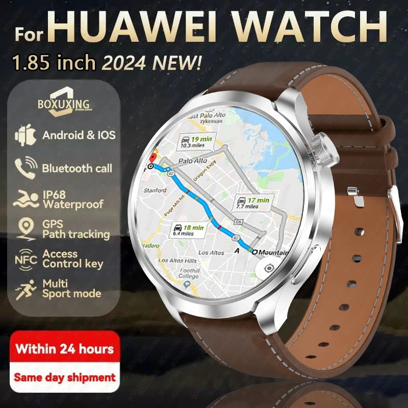 For HUAWEI GT4Pro Upgrade Smart Watch Men AMOLED Screen NFC GPS Sports Compass Heart rate Waterproof Bluetooth Call SmartWatch
For HUAWEI GT4Pro Upgrade Smart Watch Men AMOLED Screen NFC GPS Sports Compass Heart rate Waterproof Bluetooth Call SmartWatch