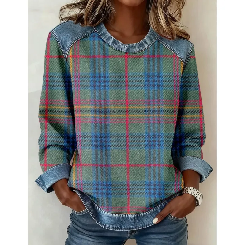 Woman's Spring Autumn Foreign Style Color Blocked Hoodie Fashion Collar Loose Long Sleeved Pullover Ladies Versatile Sweatshirt
Woman's Spring Autumn Foreign Style Color Blocked Hoodie Fashion Collar Loose Long Sleeved Pullover Ladies Versatile Sweatshirt
