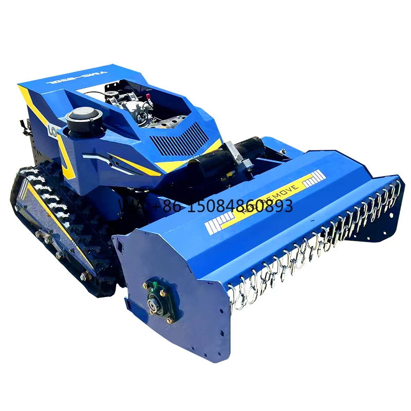 Wireless Lawn Mower Robot for Garden Trimming, Remote-controlled Lawn Mowing, Tracked All Terrain Zeroturnmower
Wireless Lawn Mower Robot for Garden Trimming, Remote-controlled Lawn Mowing, Tracked All Terrain Zeroturnmower