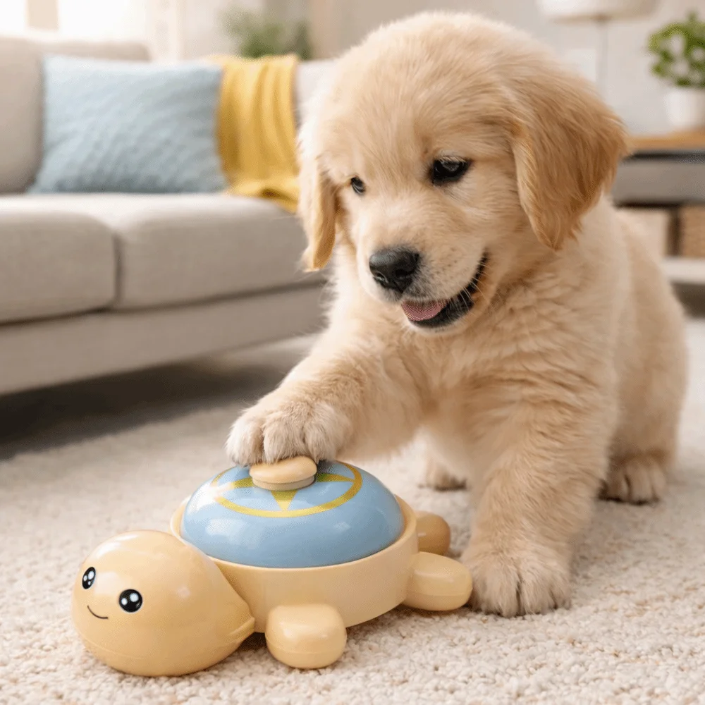 Cute Loud Sound Turtle Call Bell Portable Non-slip Pet Training Bell Cartoon Pet Interactive Toy Restaurant Use
Cute Loud Sound Turtle Call Bell Portable Non-slip Pet Training Bell Cartoon Pet Interactive Toy Restaurant Use