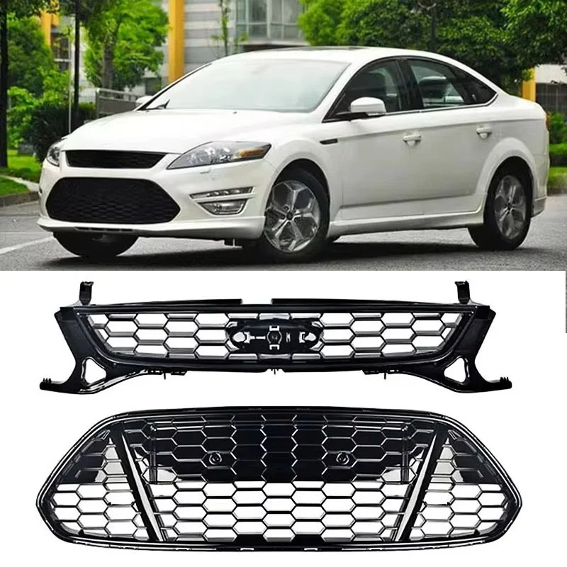 Front Bumper For Ford Mondeo 2011 2012 2013 MK4 Kidney Honeycomb Grill Lower Mesh Grill Grille Cover Trim Racing Grills
Front Bumper For Ford Mondeo 2011 2012 2013 MK4 Kidney Honeycomb Grill Lower Mesh Grill Grille Cover Trim Racing Grills