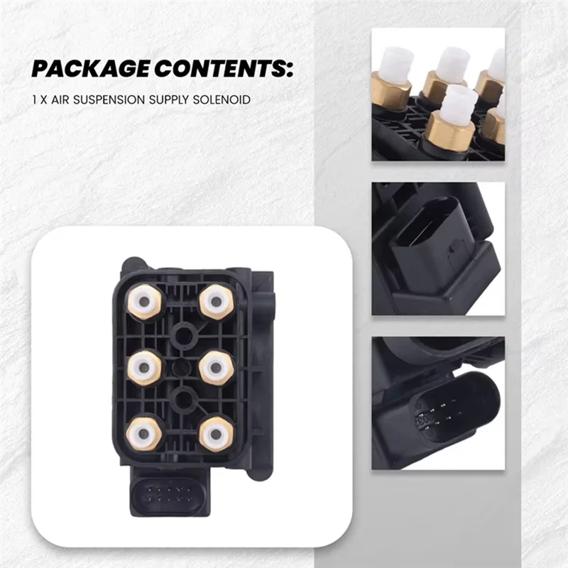 ABHX-Air Pump Distribution Valve Air Suspension Supply Solenoid Valve AF7001 558103M000 55810-3M000 For Hyundai Genesis Equus 
ABHX-Air Pump Distribution Valve Air Suspension Supply Solenoid Valve AF7001 558103M000 55810-3M000 For Hyundai Genesis Equus