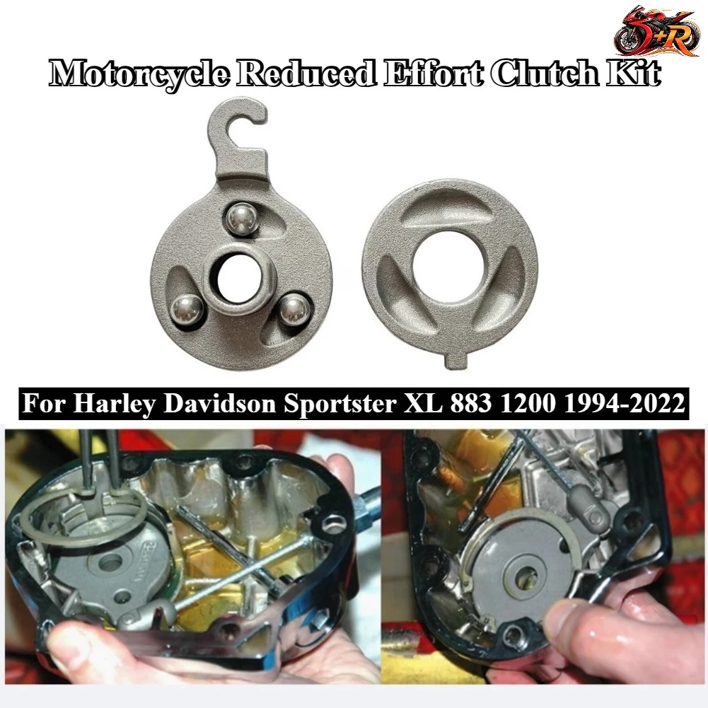 Motorcycle Reduced Effort Clutch Kit Easy Pull Clutch Control Silver Metal For Harley Davidson Sportster XL 883 1200 1994-2022
Motorcycle Reduced Effort Clutch Kit Easy Pull Clutch Control Silver Metal For Harley Davidson Sportster XL 883 1200 1994-2022