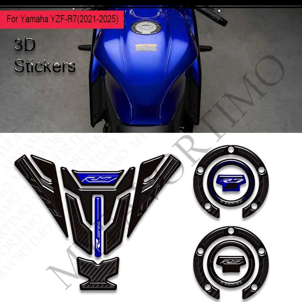 Motorcycle For Yamaha YZF-R7 YZFR7 YZF R7 Tank Pad TankPad Cap Grips Gas Fuel Kit Knee Stickers Decals Protection 2021 - 2025
Motorcycle For Yamaha YZF-R7 YZFR7 YZF R7 Tank Pad TankPad Cap Grips Gas Fuel Kit Knee Stickers Decals Protection 2021 - 2025