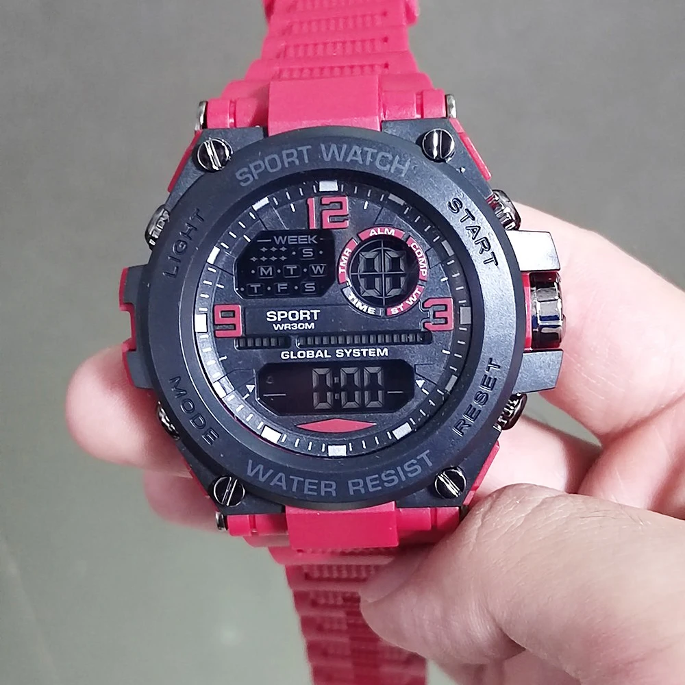 MAYZHISU Top Luxury Electronic Watch for Man Outdoor Men's Sports Watches Stopwatch Waterproof Calendar Kids Digital Clock gift
MAYZHISU Top Luxury Electronic Watch for Man Outdoor Men's Sports Watches Stopwatch Waterproof Calendar Kids Digital Clock gift