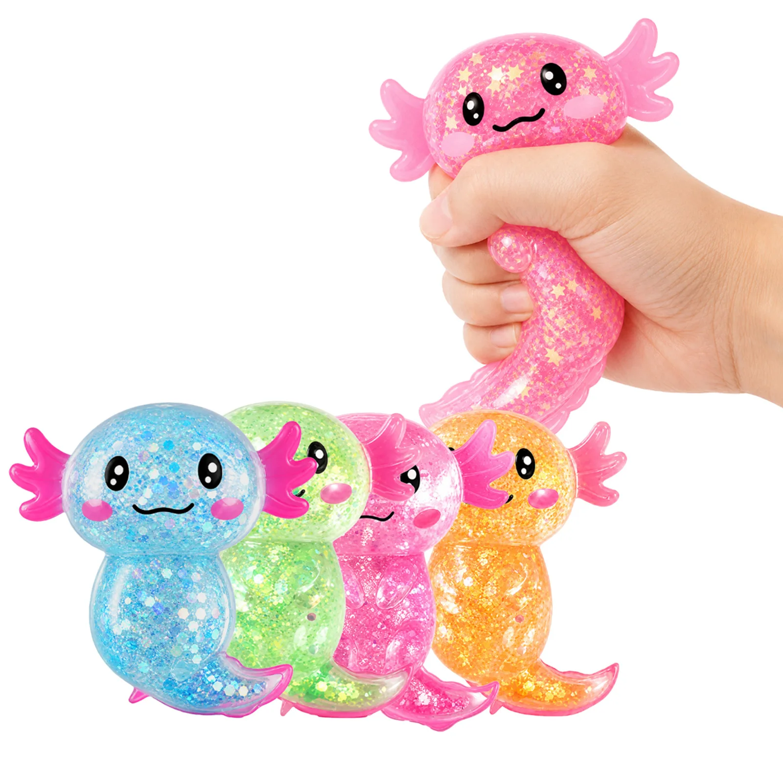 Squishy Axolotl Slow Rising Squeeze Stress Relief Toy Glitter Fidget Anti-Stress Toys Vent Stress Ball Party Favor Birthday Gift
Squishy Axolotl Slow Rising Squeeze Stress Relief Toy Glitter Fidget Anti-Stress Toys Vent Stress Ball Party Favor Birthday Gift