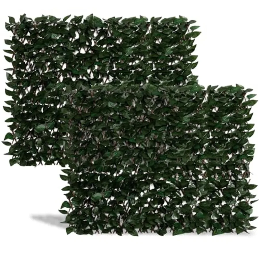 Expandable Fence Privacy Screen for Balcony Patio Outdoor: Faux Ivy Fencing Panel, Green, UV-Resistant Weatherproof
Expandable Fence Privacy Screen for Balcony Patio Outdoor: Faux Ivy Fencing Panel, Green, UV-Resistant Weatherproof