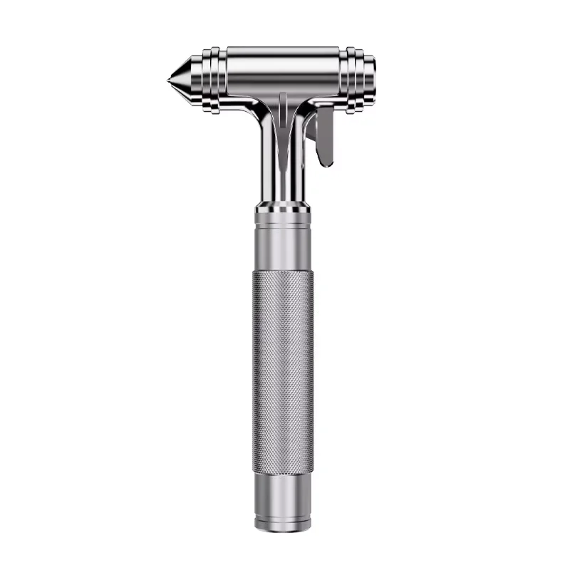 Автомобильный безопасный молоток из алюминиевого сплава, оконный выключатель может использоваться для аварийной разбивки окон, встроенный с режущим ножом
Автомобильный безопасный молоток из алюминиевого сплава, оконный выключатель может использоваться для аварийной разбивки окон, встроенный с режущим ножом