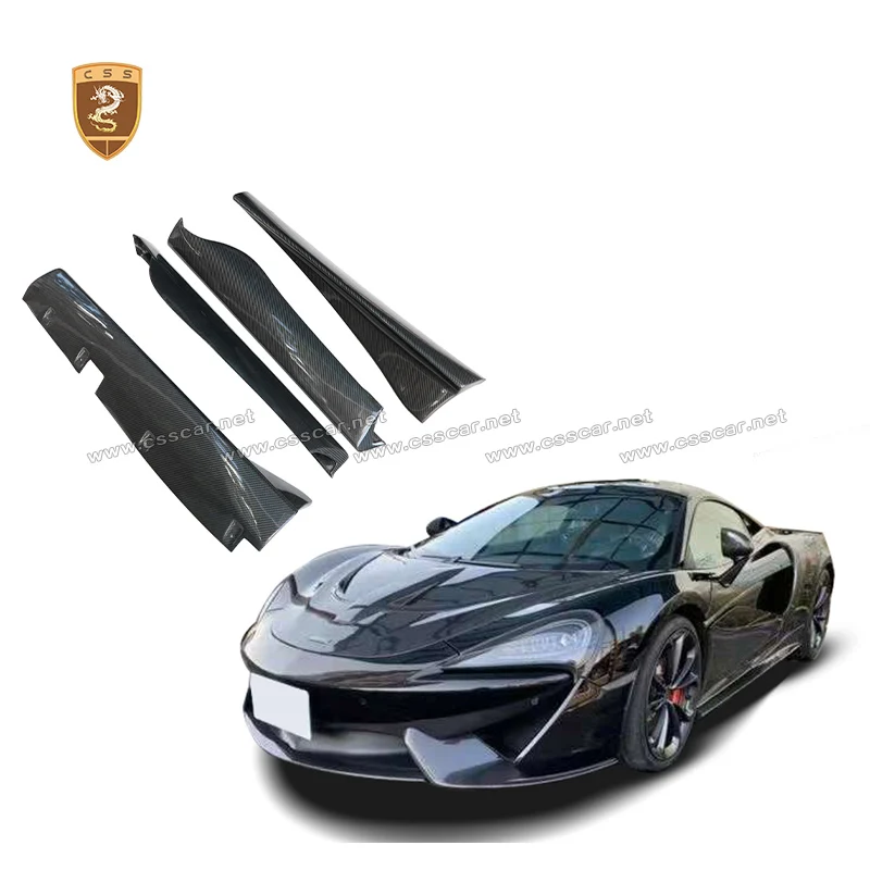 HOT SALE 4PCS McLaren Side Skirts Dry Carbon Fiber N Style Side Skirts for 540c 570s GT Retrofit Car Side Skirt Auto Parts 15-18
HOT SALE 4PCS McLaren Side Skirts Dry Carbon Fiber N Style Side Skirts for 540c 570s GT Retrofit Car Side Skirt Auto Parts 15-18