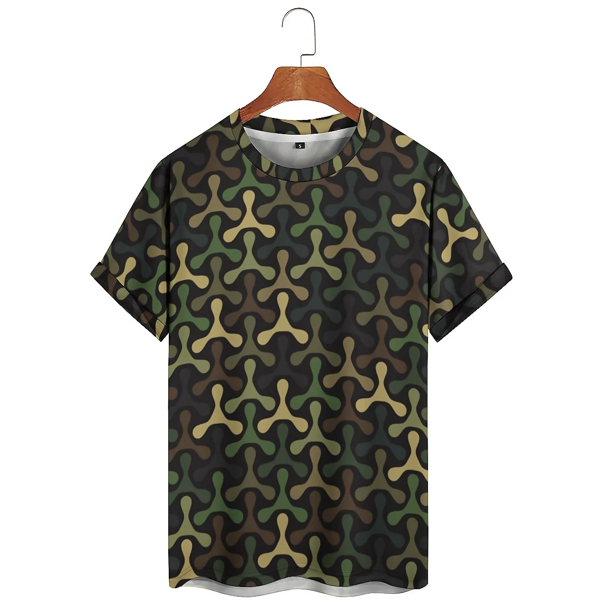 Four-Season Abstract Dizzy Pattern Men's 3D Printed Short Sleeve T-Shirt - Worker High-Quality
Four-Season Abstract Dizzy Pattern Men's 3D Printed Short Sleeve T-Shirt - Worker High-Quality