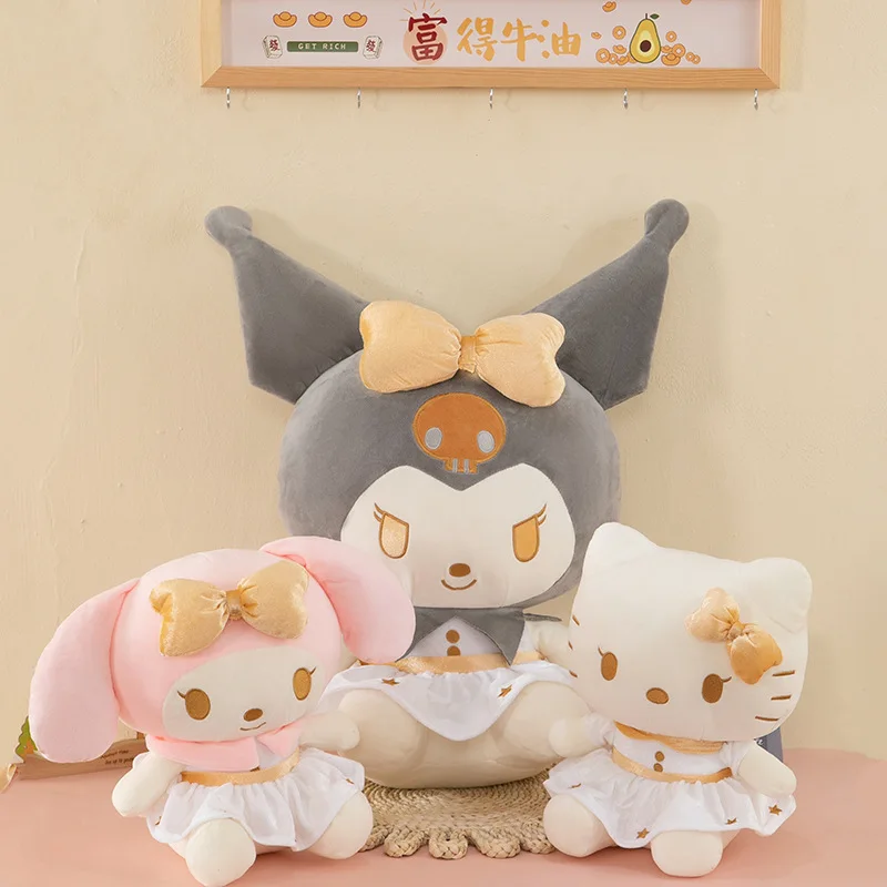 Sanrio Hello Kitty Kuromi Melody Cinnamoroll Set Series Plush Toy Cartoon & Cute Children's Toy Soft and Comfortable Doll Gift
Sanrio Hello Kitty Kuromi Melody Cinnamoroll Set Series Plush Toy Cartoon & Cute Children's Toy Soft and Comfortable Doll Gift