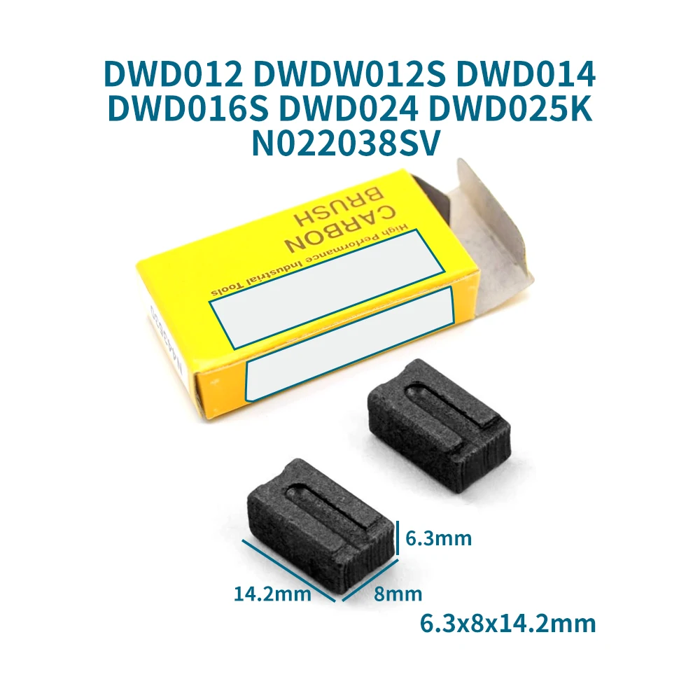 Угольные щетки для Dewalt DWD012 DWD012S DWD014 DWD016S DWD024 DWD025K DWD112E N 022038 Замена аксессуаров для угольной щетки SV
Угольные щетки для Dewalt DWD012 DWD012S DWD014 DWD016S DWD024 DWD025K DWD112E N 022038 Замена аксессуаров для угольной щетки SV