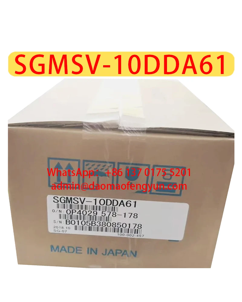 SGMSV-10DDA61 Совершенно новый серводвигатель, SGMSV 10DDA61, быстрая доставка, на складе
SGMSV-10DDA61 Совершенно новый серводвигатель, SGMSV 10DDA61, быстрая доставка, на складе
