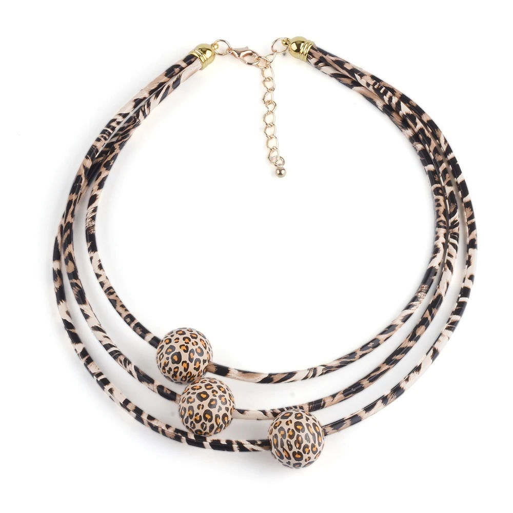 Bohemian Ethnic Vintage Multilayer Wood Bead Leopard Print Necklace Women Indian Retro Statement Large Collar Necklace Jewelry
Bohemian Ethnic Vintage Multilayer Wood Bead Leopard Print Necklace Women Indian Retro Statement Large Collar Necklace Jewelry
