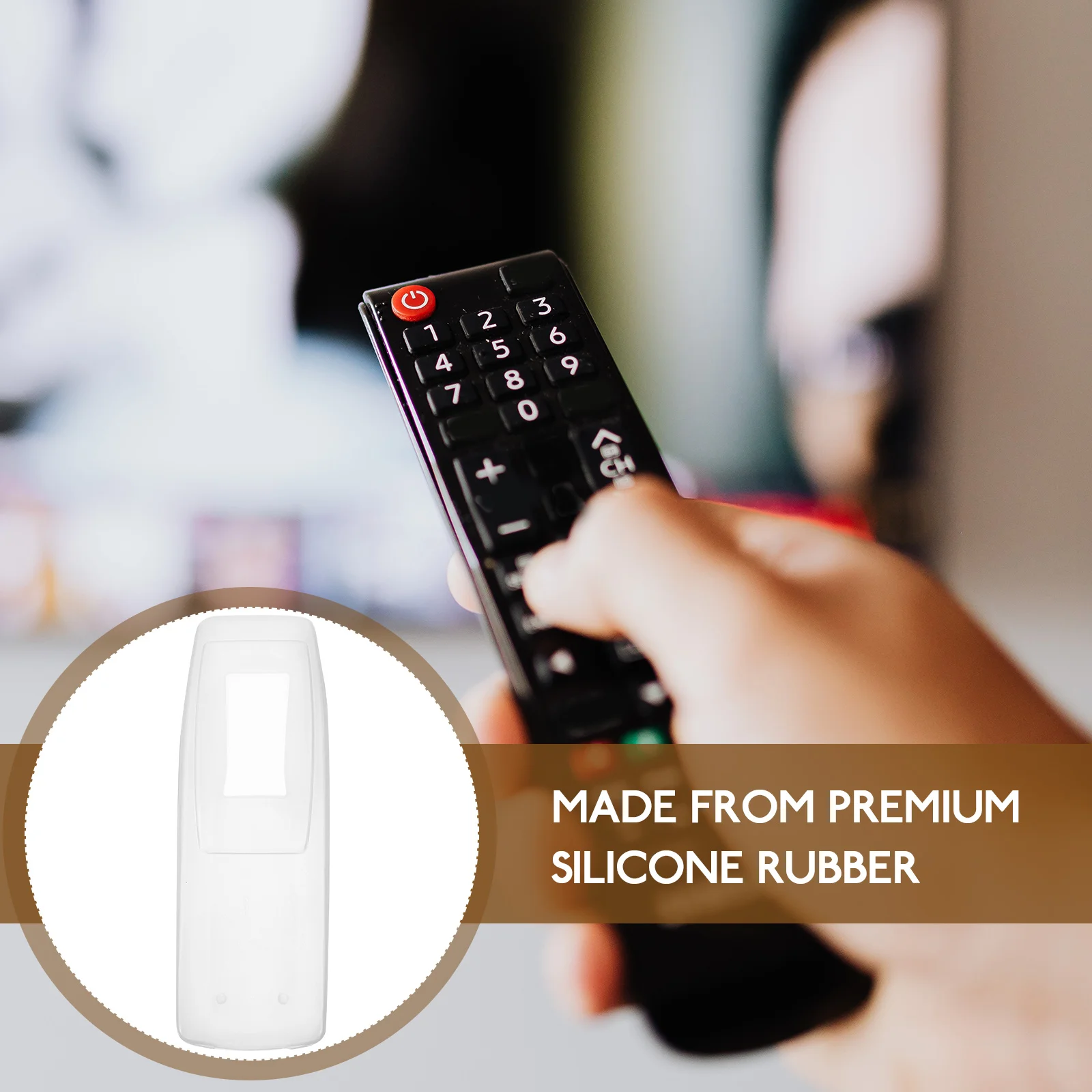 Silicone Protective Cover for Remote Control Clear Stretchy Oil Resistant Dust Proof Fit Various Brands Remote Case Holder Tag
Silicone Protective Cover for Remote Control Clear Stretchy Oil Resistant Dust Proof Fit Various Brands Remote Case Holder Tag