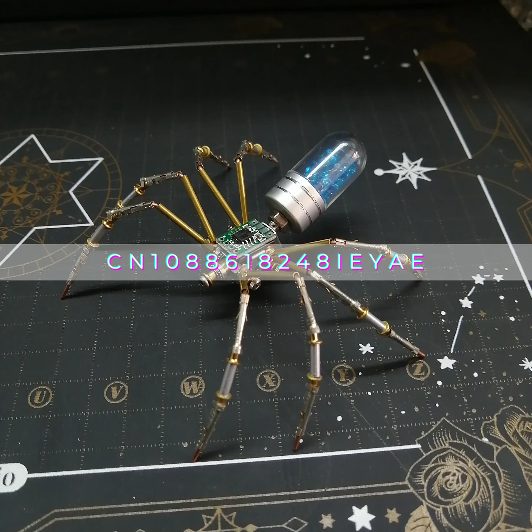 Cyberpunk Mechanical Technology Spider Metal Assembly Model 3D Three-dimensional Creative Handmade Gift Toy
Cyberpunk Mechanical Technology Spider Metal Assembly Model 3D Three-dimensional Creative Handmade Gift Toy