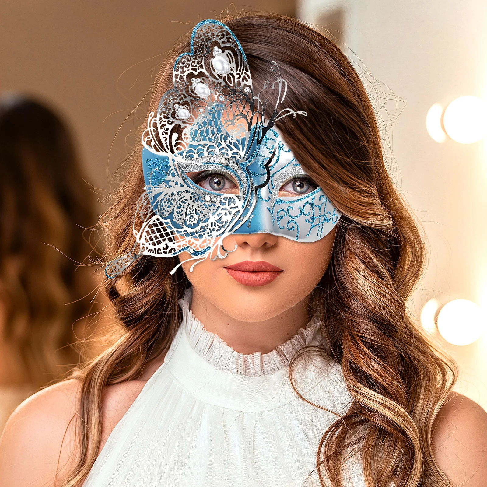 Butterfly Mask Carnival Masks for Women Masquerade Ball Prom Half-face Props Vintage
Butterfly Mask Carnival Masks for Women Masquerade Ball Prom Half-face Props Vintage