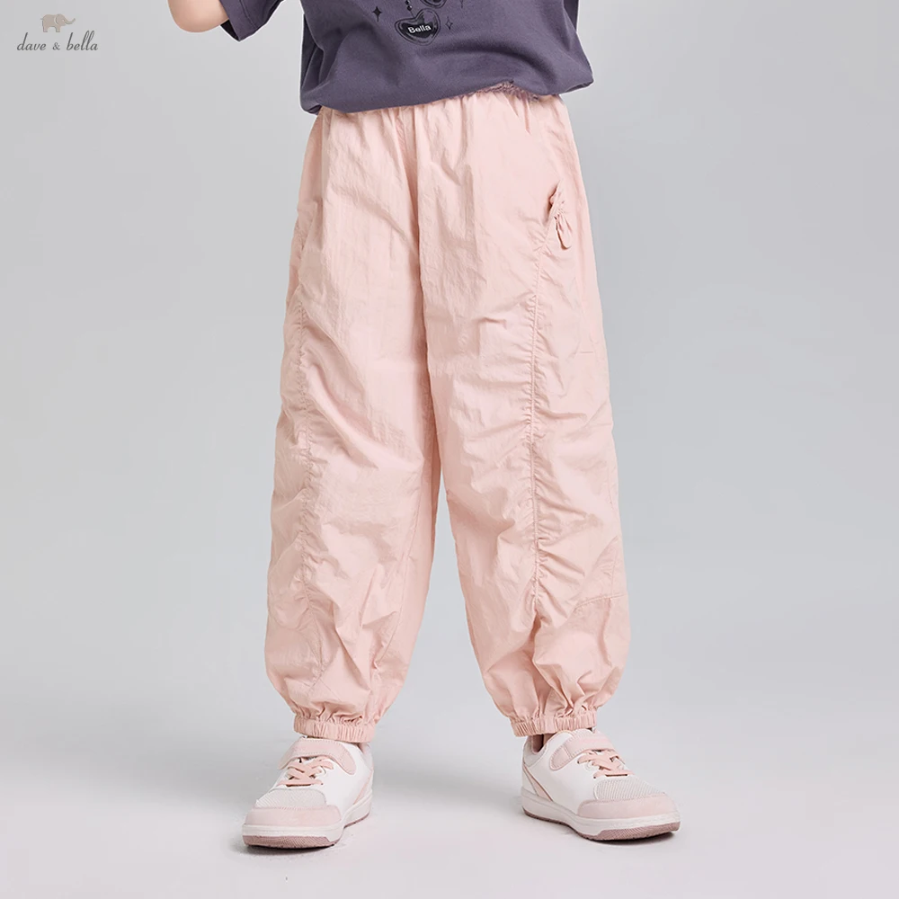 Dave Bella Children's Straight Pants 7-13 Years Girls Casual Summer Elastic Pants Loose Outdoor Trousers DK2262510
Dave Bella Children's Straight Pants 7-13 Years Girls Casual Summer Elastic Pants Loose Outdoor Trousers DK2262510