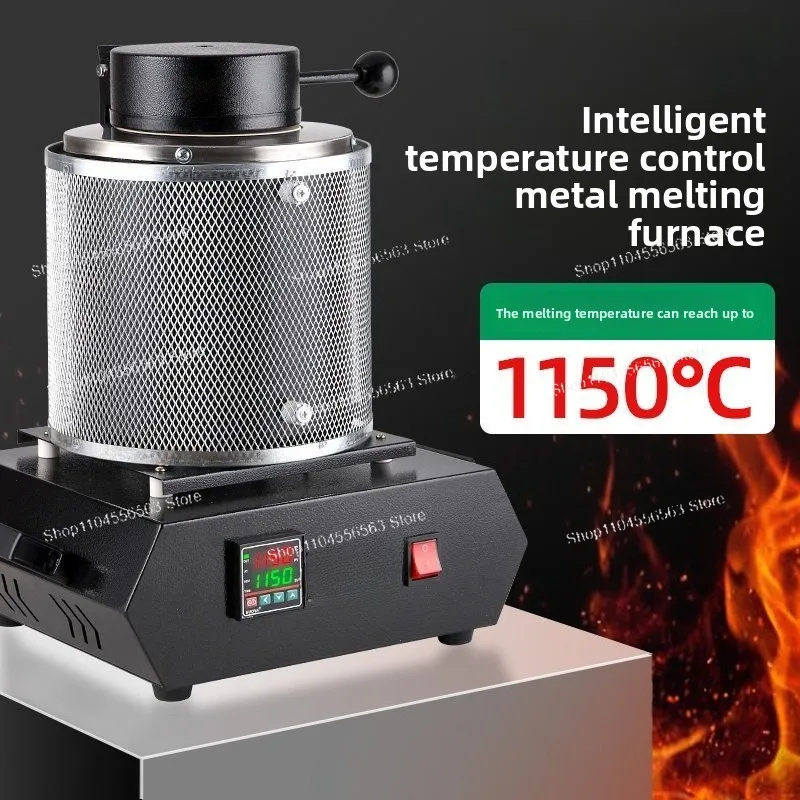 3KG Portable High Temperature Metal Melting Furnace 1500W Gold Silver Jewelry Casting Smelting Machine 220V 110V Universal Tool
3KG Portable High Temperature Metal Melting Furnace 1500W Gold Silver Jewelry Casting Smelting Machine 220V 110V Universal Tool