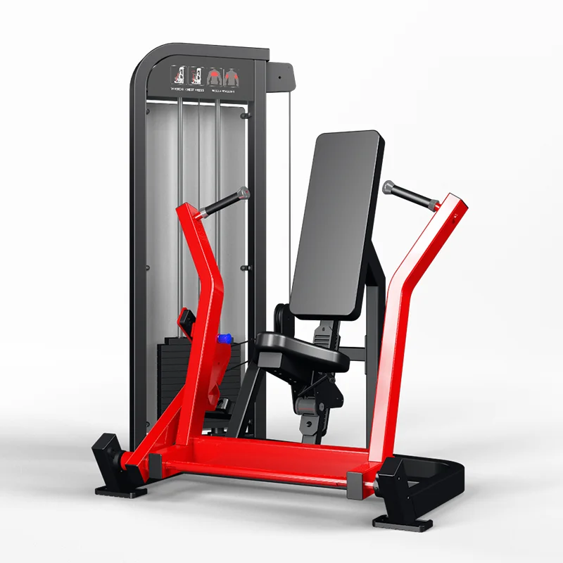 Commercial Strength Training Seated Chest Press Machine For Gym Muscle Building With Adjustable Resistance
Commercial Strength Training Seated Chest Press Machine For Gym Muscle Building With Adjustable Resistance