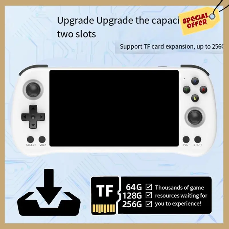 X55 Handheld Console 16G+128G RK3566 5.5 INCH 1280X720 IPS Screen Open-Source Linux Retro Game Console, Durable
X55 Handheld Console 16G+128G RK3566 5.5 INCH 1280X720 IPS Screen Open-Source Linux Retro Game Console, Durable