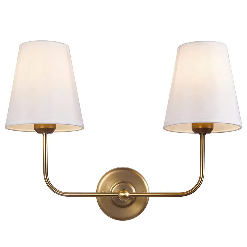 American Retro Minimalist Cloth Wall Lamps Bedroom Beside Lights Study Metal Led Lighting Lustre Mirror Front Latern Home Decor
American Retro Minimalist Cloth Wall Lamps Bedroom Beside Lights Study Metal Led Lighting Lustre Mirror Front Latern Home Decor