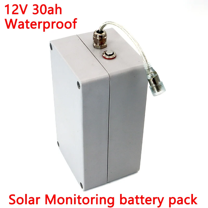 Solar Monitoring battery 12V 34ah solar street light lithium battery camera monitoring 12.6V 34000mAh battery pack waterproof
Solar Monitoring battery 12V 34ah solar street light lithium battery camera monitoring 12.6V 34000mAh battery pack waterproof