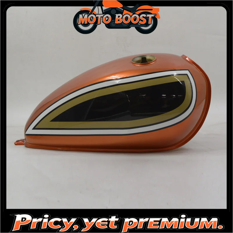 【Premium quality】Motorcycle TANK - 12 LITRE - CUSTOM GOLD For MUTT Motorcycle Original Parts MPT-0350
【Premium quality】Motorcycle TANK - 12 LITRE - CUSTOM GOLD For MUTT Motorcycle Original Parts MPT-0350