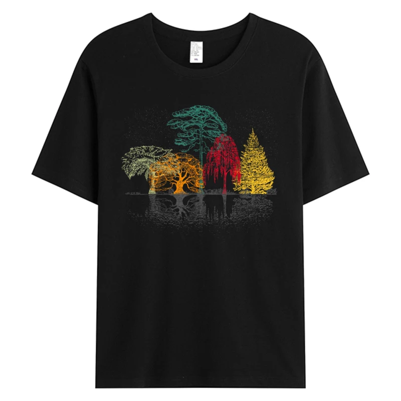 Colorful Trees Dropshipping T Shirt Man 2025 Nature Classic Reflection Forest Mens 100% Cotton O-neck Graphic T-Shirts 3XL
Colorful Trees Dropshipping T Shirt Man 2025 Nature Classic Reflection Forest Mens 100% Cotton O-neck Graphic T-Shirts 3XL