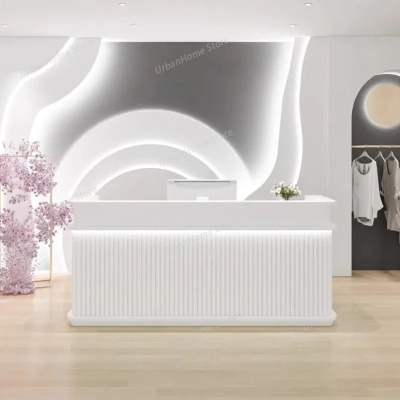 White Small Reception Desks Display Led Lights Design Beauty Reception Desks Unique Welcome Mostrador De Tienda Trendy Furniture
White Small Reception Desks Display Led Lights Design Beauty Reception Desks Unique Welcome Mostrador De Tienda Trendy Furniture