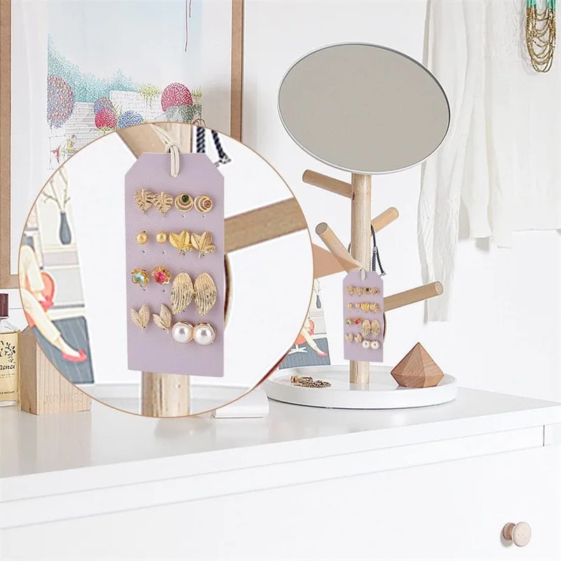 Jewelry Storage, Leather Ear Stud and Earring Stand, Various Styles of Earring Display Stand, Earring Storage Box, Hanging Jewelry Organizer
Jewelry Storage, Leather Ear Stud and Earring Stand, Various Styles of Earring Display Stand, Earring Storage Box, Hanging Jewelry Organizer