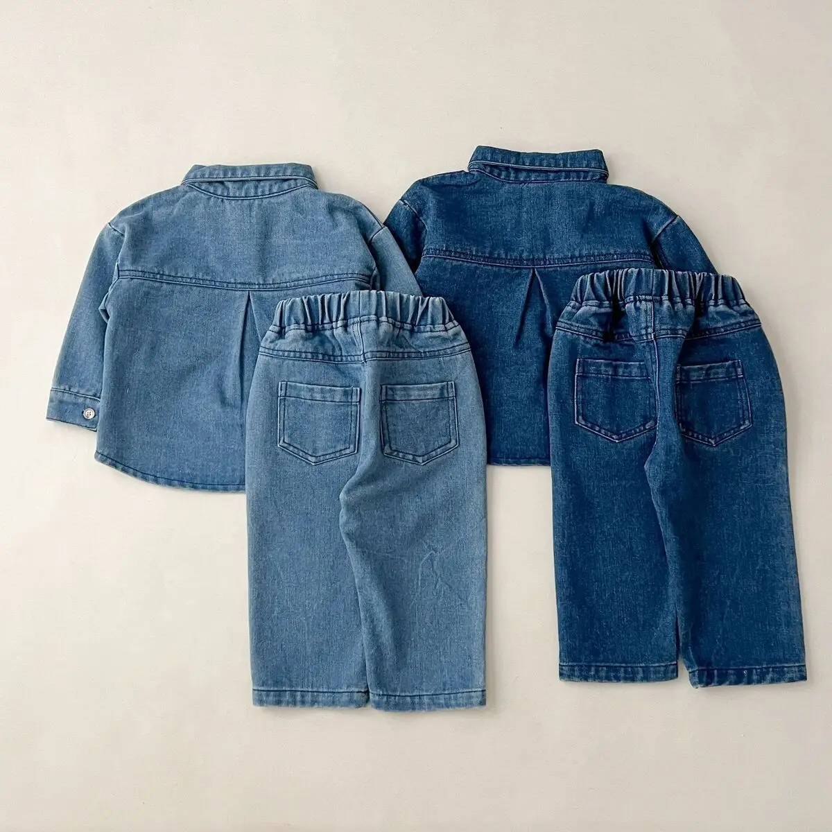 2025 New Korean Autumn Denim Set Men's and Women's Treasure Top Retro Long Sleeve Denim Clothes Long Pants Two Piece Set
2025 New Korean Autumn Denim Set Men's and Women's Treasure Top Retro Long Sleeve Denim Clothes Long Pants Two Piece Set