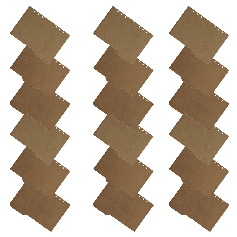 18pcs Index Spacer Paper Dividers Khaki A5 Kraft Notebook Tabs Binder Accessories Classification Page Markers Student
18pcs Index Spacer Paper Dividers Khaki A5 Kraft Notebook Tabs Binder Accessories Classification Page Markers Student