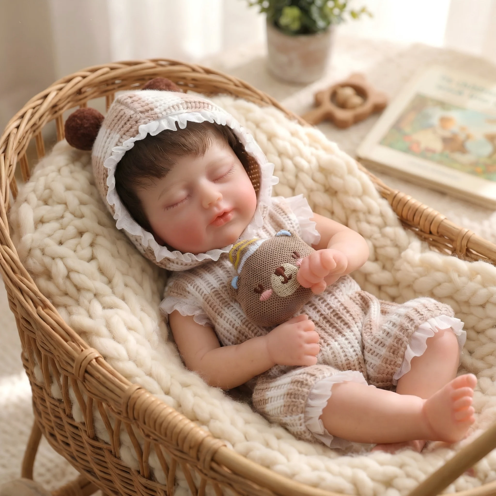 Cloveray 12 inch Realistic 30cm Soft Silicone Reborn Baby Doll Alive Newborn Bebe Cute Birthday Gift
Cloveray 12 inch Realistic 30cm Soft Silicone Reborn Baby Doll Alive Newborn Bebe Cute Birthday Gift