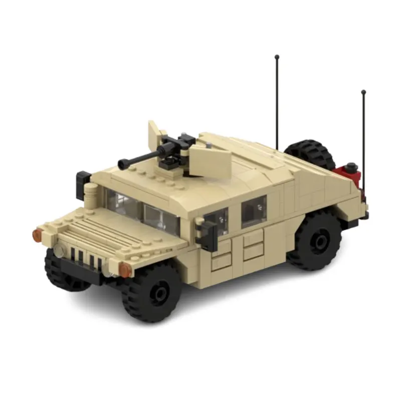 306-piece small particle building blocks MOC military off-road vehicle model toy gift set
306-piece small particle building blocks MOC military off-road vehicle model toy gift set