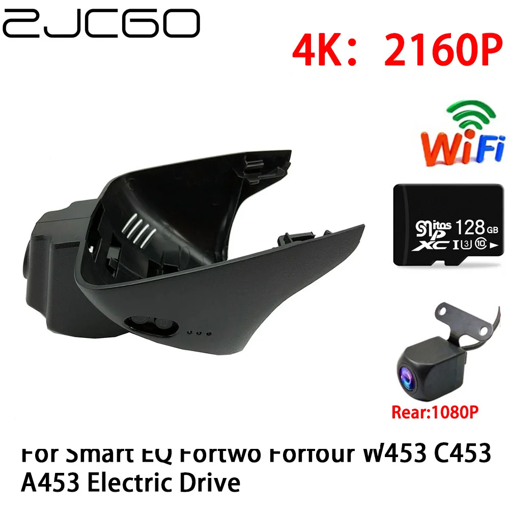 ZJCGO 2K 4K Car DVR Dash Cam Wifi Front Rear Camera 2 Lens 24h for Smart EQ Fortwo Forfour W453 C453 A453 Electric Drive
ZJCGO 2K 4K Car DVR Dash Cam Wifi Front Rear Camera 2 Lens 24h for Smart EQ Fortwo Forfour W453 C453 A453 Electric Drive