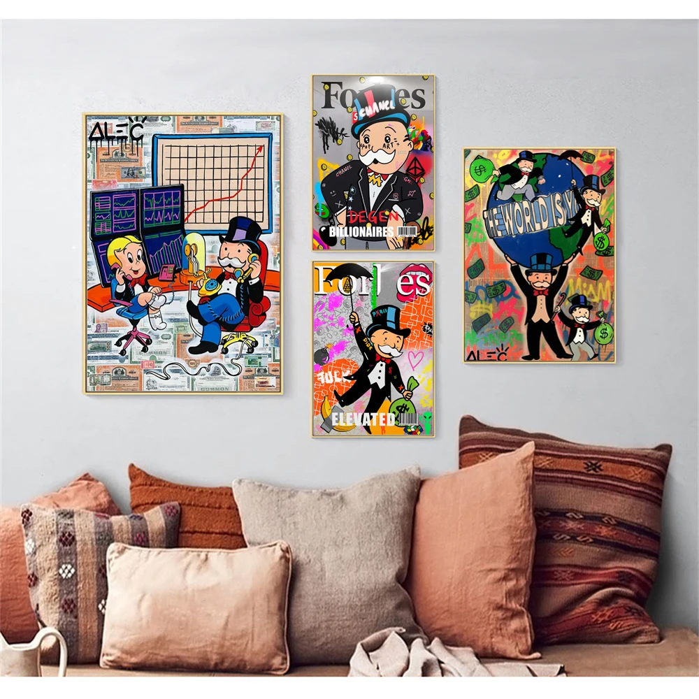 Monopoly Quote The World Is Yours Unique Modern Graffiti Wall Art Canvas Painting Prints Office Room Bedroom Home Decor
Monopoly Quote The World Is Yours Unique Modern Graffiti Wall Art Canvas Painting Prints Office Room Bedroom Home Decor
